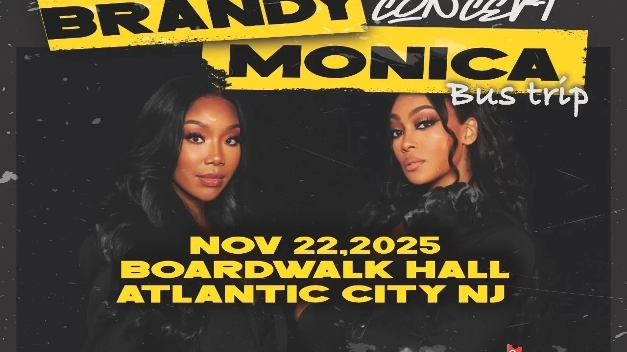 Brandy and Monica  Concert Bus Trip