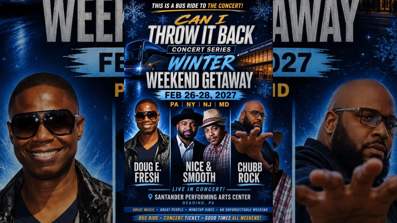 Can I Throw It Back Concert Series Winter Weekend Getaway