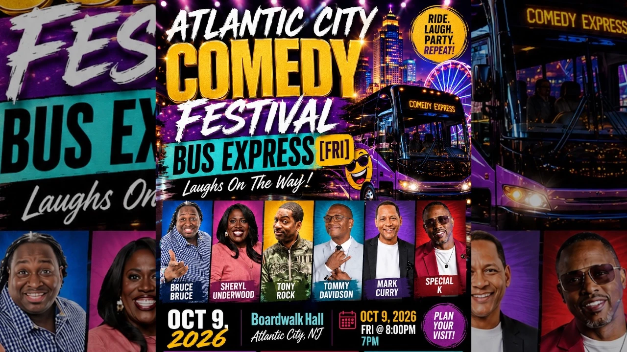 Atlantic City Comedy Festival Bus Express [FRI]